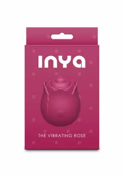 The Vibrating Rose Intimate Silicone Massager, Rechargeable, Waterproof