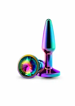 nsnovelties Tapered Plug Small Chrome-Plated Aluminium Compact