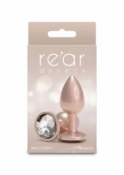 Blush Iridescent Plug Small Chrome-Plated Trainer, Compact Size