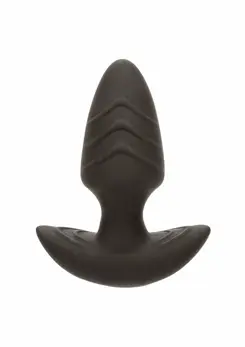Rock Bottom Rotating & Vibrating Probe Silicone Waterproof Black