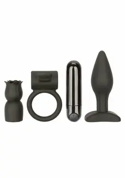Allure Collection Pleasure Kit - Multi-Function Intimate Set, USB Rechargeable