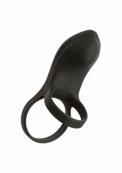Closer Rechargeable Ring Feel Silicone Double Ring, 10 Modes, Waterproof