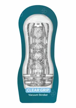 TOYJOY HERO Clear Grip Vacuum Intimate Machine Transparent Sleeve