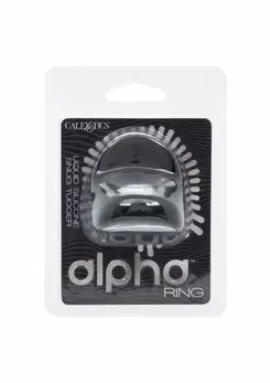 Alpha Liquid Silicone Snug Tugger Ergonomic Support Ring Black