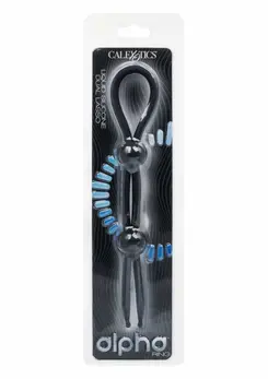 Alpha Liquid Silicone Dual Lasso Adjustable Support System Black
