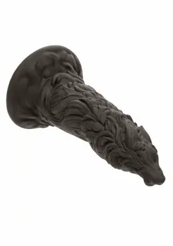 Monster Dong The Werewolf Liquid Silicone Intimate Machine Black 25cm