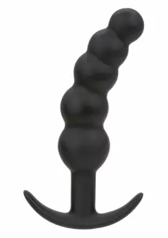 CalExotics Boundless Vibrating X5 Beaded Plug Silicone Waterproof Black