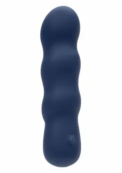 CalExotics Cashmere Satin Swirl G Vibrator - Silky Curved, 10 Modes, USB Rechargeable