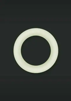 NS Novelties Firefly Halo 50 mm Silicone Ring Small Glow-in-the-Dark
