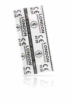 London 1000 pcs Classic Latex Condoms Bulk Pack Transparent