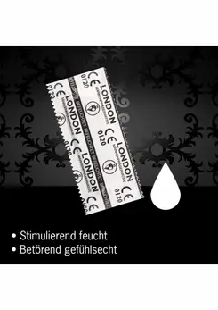London 1000 pcs Classic Latex Condoms Bulk Pack Transparent