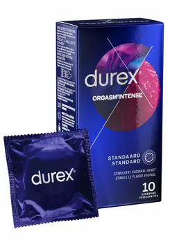 Durex Orgasm Intense 6x10 Pleasure-Fit Textured Condoms