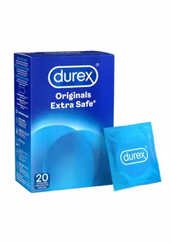 Durex Extra Safe 3-Pack - Enhanced Comfort & Protection, 56mm