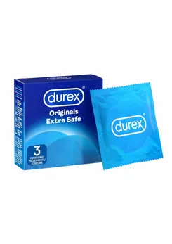 Durex Extra Safe 6x3 Enhanced Comfort & Protection Latex Condoms