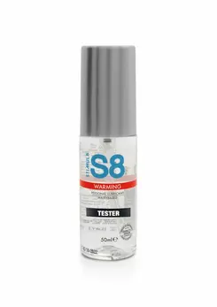 S8 Warming Lubricant 50ml Tester - Gentle Warming Formula, Water-Based