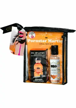 KamaSutra Cocktail Kit - Flavored Body Oil & Lubricant Set, 22ml+59ml