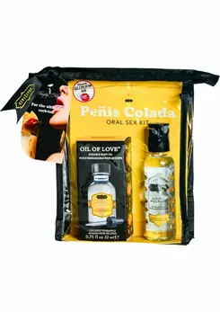 KamaSutra Cocktail Kit Flavored Body Oil & Lubricant Set 81ml