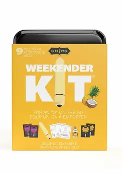 KamaSutra The Weekender Kit - Compact Travel Set for Couples, 6 pcs