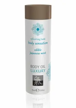 HOT Luxury Edible Body Oil 75 ml - Gourmet Flavored Massage Oil