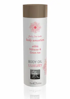 HOT Luxury Edible Body Oil 75 ml - Gourmet Flavored Massage Formula