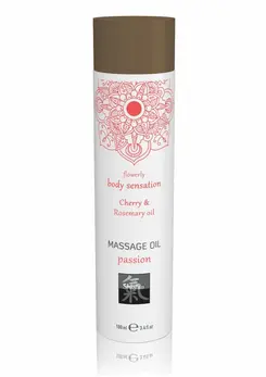 HOT Seductive Massage Oil 100 ml - Nourishing Natural Formula, Amber Scent