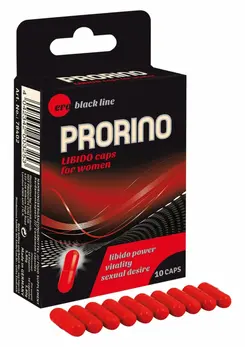 HOT Prorino Libido Caps For Women 10 pcs - Herbal Support Formula