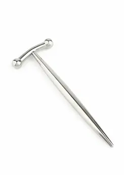 DickVader Mr. Steel Round Tip Intimate Plug Stainless Steel 8713221840240