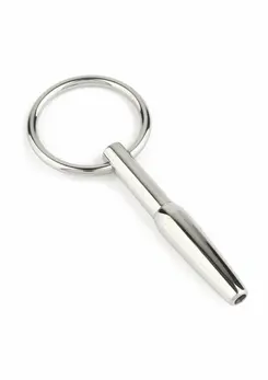 Mr. Steel Uretheral Open Plug Stainless Steel Intimate Device 8 mm