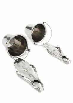 Mr. Steel Nipple Clamps with Adjustable Stainless Steel Buckets 8713221840127