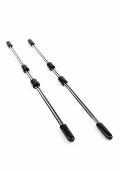 Mr. Steel Nipple Sticks 20cm Stainless Steel Adjustable Rods