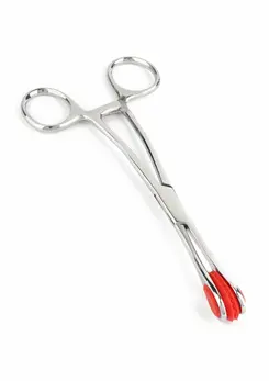 Mr. Steel Tongue Forceps Luxe Stainless Steel Precision Tool