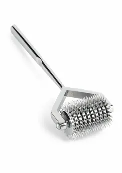 Mr. Steel 10-Reel Stainless Steel Sensory Pinwheel, Ergonomic Handle