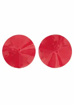 Kinky Diva Nipple Covers Glossy Reusable Adhesive Pasties Black