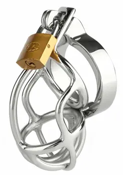 Mr. Steel San Quentin Stainless Chastity Cage - Secure Ventilated System