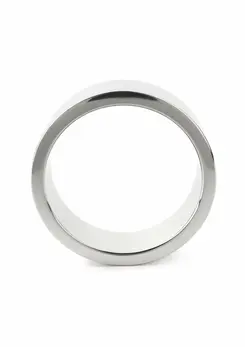 Mr. Steel Mega Wide Band Stainless Steel Ring 55mm - Ultra-Wide Design