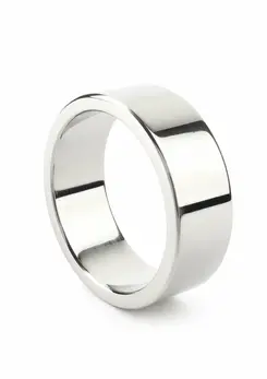 Mr. Steel Mega Wide Band C-Ring 50mm Stainless Steel Comfort Fit