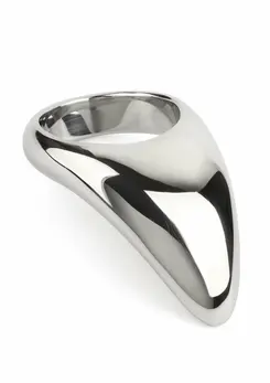 Mr. Steel Teardrop C-Ring 45mm Stainless Steel Ergonomic Design
