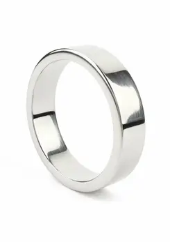 Mr. Steel Wide Band C-Ring 55mm Stainless Steel Comfort Fit