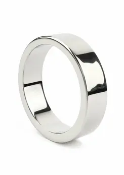 Mr. Steel Wide Band C-Ring 50mm Stainless Steel Comfort Fit