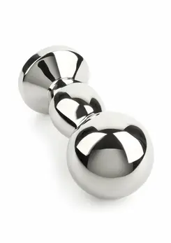 Mr. Steel Bubble Trouble Stainless Steel Beaded Plug Medium