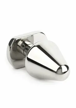 Mr. Steel Heavy Steel Plug Small - Stainless, Tapered, Compact Size