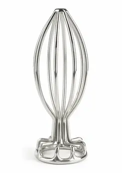 Mr. Steel Round Wire Plug Large Stainless Steel Open-Frame Design