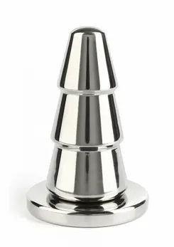 Mr. Steel Advanced Cone Stainless Steel Plug - Tapered, Large Size