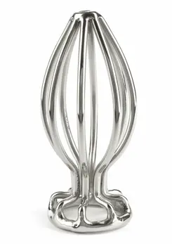 Mr. Steel Round Wire Plug Medium Stainless Steel Open-Frame Design