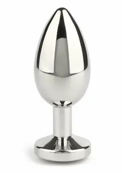 Mr. Steel Jeweled Stainless Steel Plug Medium - Elegant Gem Base