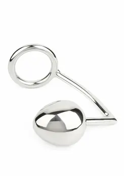 Mr. Steel Ass Hitch Egg 50 mm with Stainless Steel Grip Ring 50 mm