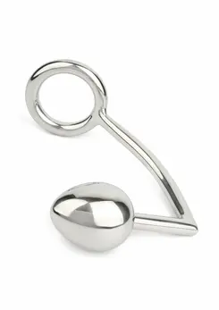 Mr. Steel Ass Hitch Egg 40 mm with Stainless Steel Grip Ring 40 mm