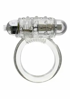 Silicon Vibrating Ring with LR41 Battery - Adjustable Comfort Design