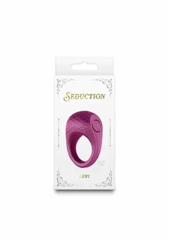 Seduction Levi Rechargeable Silicone Vibrating Ring, 3 Speeds, 7 Modes