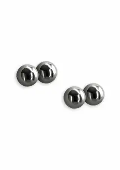 NS Novelties Bound Adjustable Nipple Clamps M1 - Nickel-Free, Silicone Tips